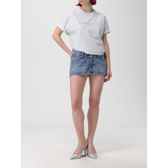 Alexander Wang T-Shirt Woman Grey - Picture 2 of 4